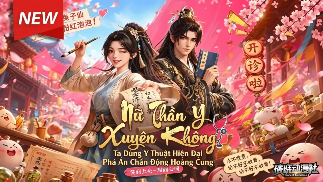 Nữ Thần Y Xuyên Không - Ta Dùng Y Thuật Hiện Đại Phá Án Chấn Động Hoàng Cung